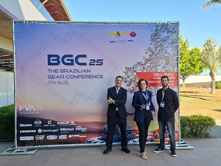 Gratidão a todos que visitaram nosso stand no The Brazilian Gear Conference ITA-WZL