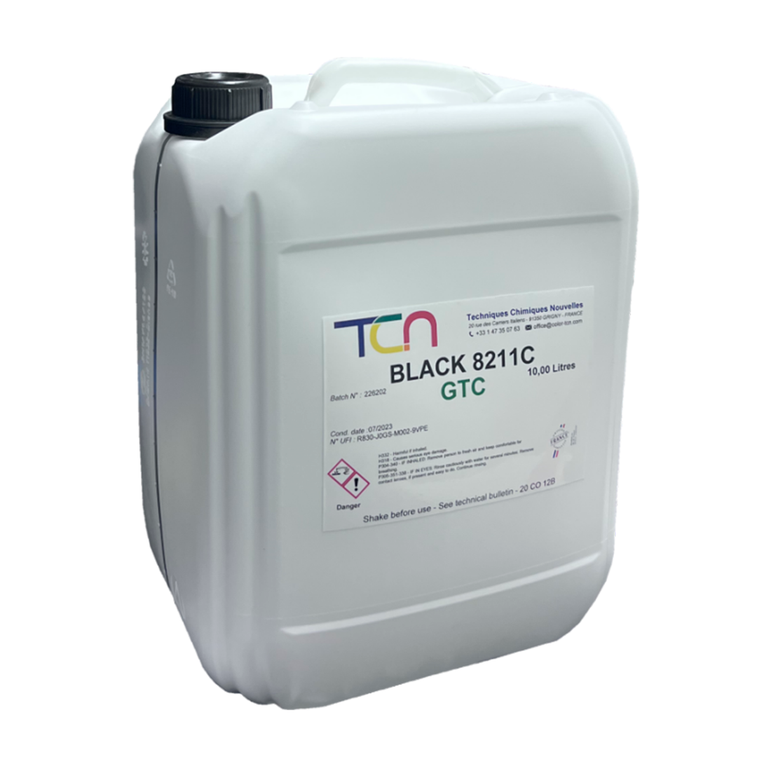 GTC 8211C preto, 10L 